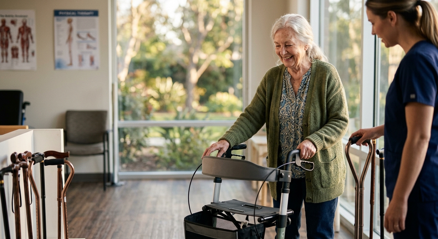 Mobility Aids: Choosing the Right Walker or Cane