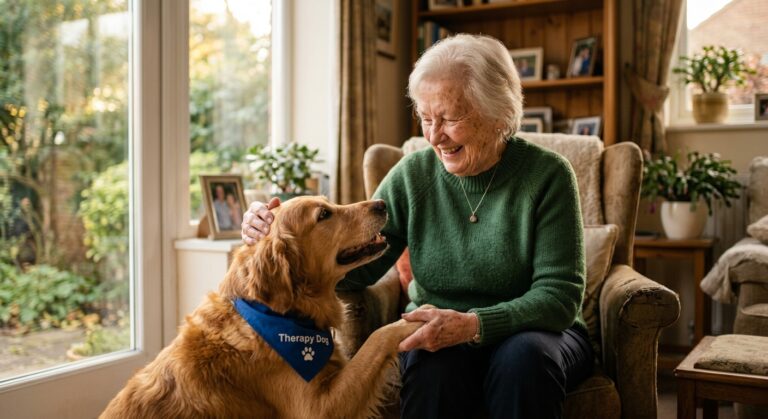 Pet Therapy Benefits for Elderly Adults